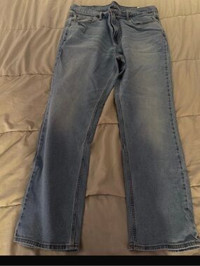 Old Navy Men's Light Wash Straight Jeans